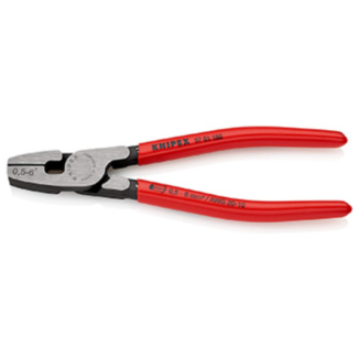 Knipex - Klešta za krimpovanje hilzni sa prednjim uvođenjem 0,5-6,0mm² 180mm - 97 81 180