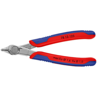 Knipex - Super Knips® sečice elektroničarske sa stezaljkom 125mm u blister pakovanju - 78 13 125 SB