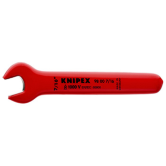 Knipex - Viljuškasti ključ jednostrani izolovan 1000V 7/16" - 98 00 7/16"