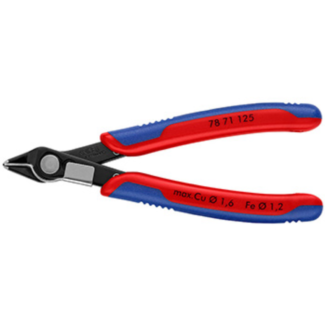 Knipex - Super Knips® sečice elektroničarske sa stezaljkom 125mm u blister pakovanju - 78 71 125 SB