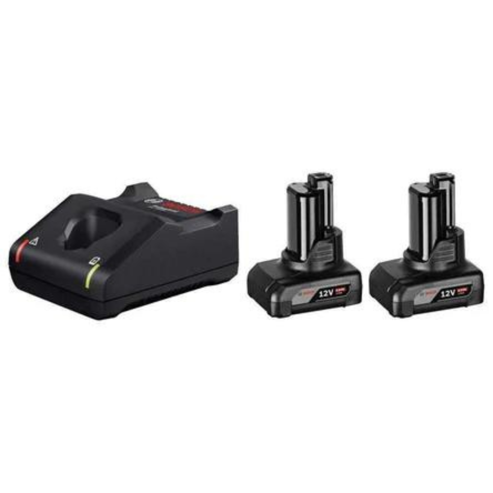 Bosch Starter set 2 x GBA 12V 6.0Ah + GAL 12V-40 - 1600A01B20