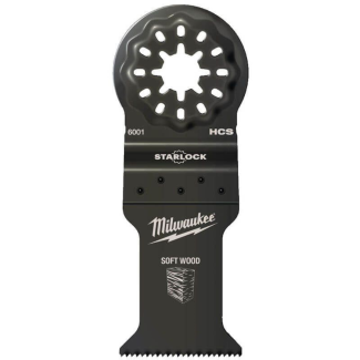Milwaukee - Višenamenski alat za sečenje mekih materijala, 35 x 42 mm - 48906001