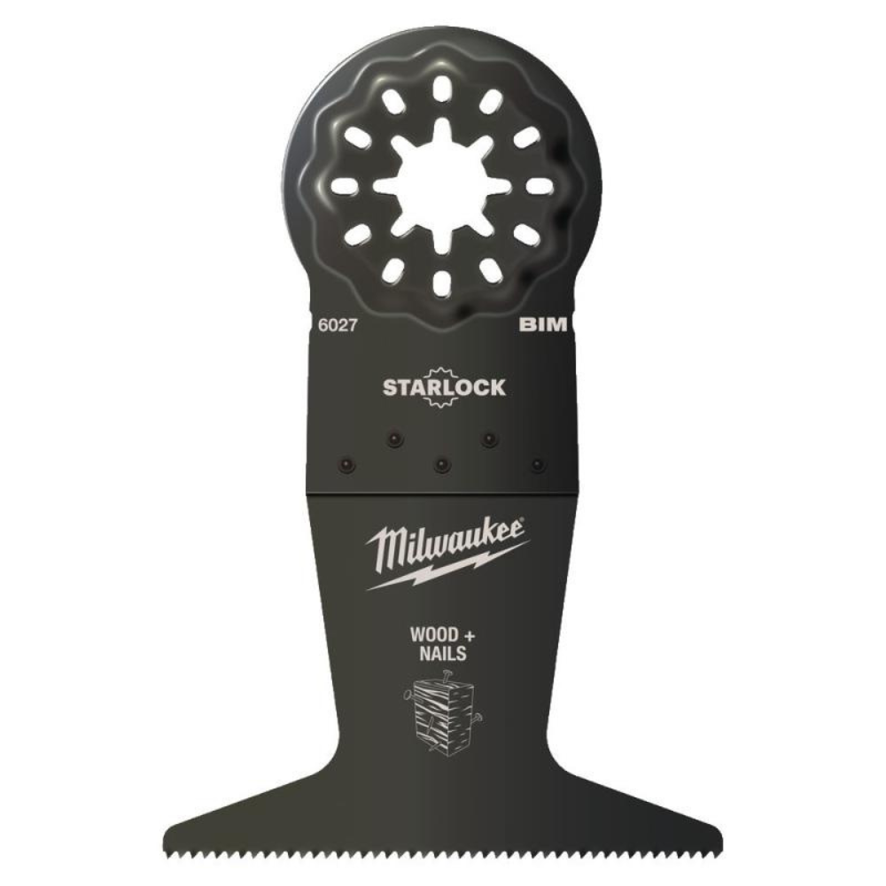 Milwaukee - Set višenamenskih Bi-metalna sečiva za uranjanje za drvo sa ekserima, 65 x 42, 50 kom - 48906527