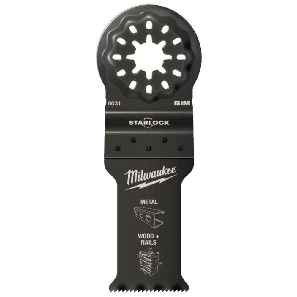 Milwaukee - Set višenamenskih Bi-metalna sečiva za uranjanje za drvo sa ekserima, 28 x 47 mm, 50 kom - 48906531