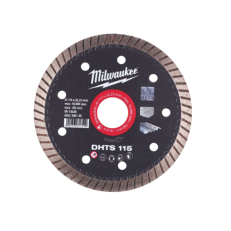 Milwaukee - Dijamantski disk za sečenje, DHTS, 115 x 22,23 mm - 4932399145