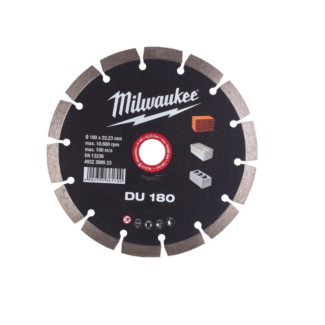 Milwaukee - Dijamantski disk - rezna ploča za sečenje DU 180 x 22.23 mm - 4932399523
