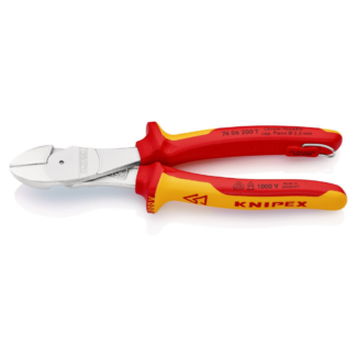 Knipex - Bočne sečice ojačane izolovane 1000V VDE 200 mm - 74 06 200 T BK