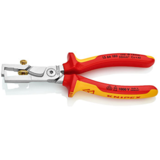 Knipex - Strix klešta za skidanje izolacije 1000V VDE 180mm sa mogućnošću kačenja - 13 66 180 T