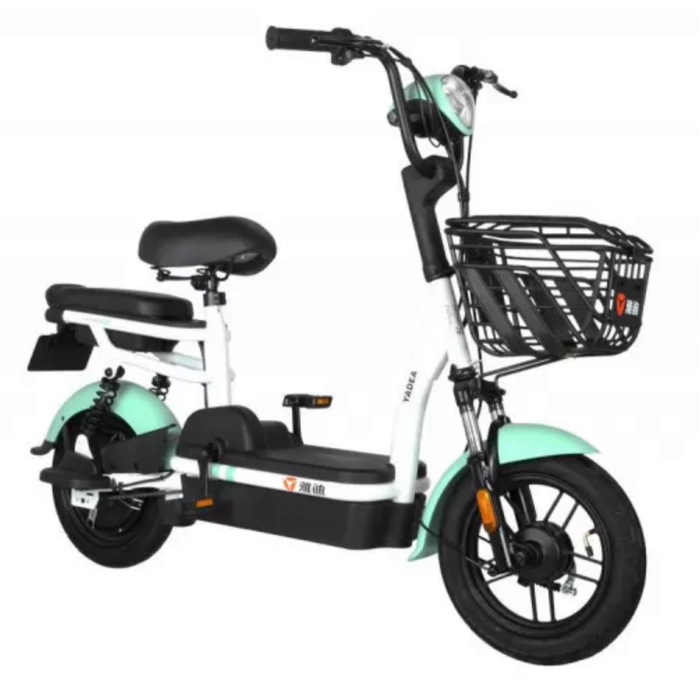 Yadea - Baterijski bicikl Yadea Leme 48V 12Ah - zeleni