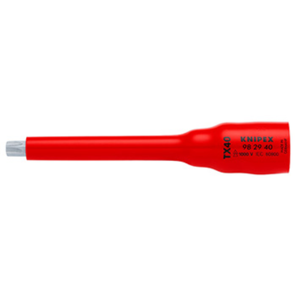 Knipex - Torx nasadni ključ 3/8" izolovan 1000V TX40 - 98 29 40