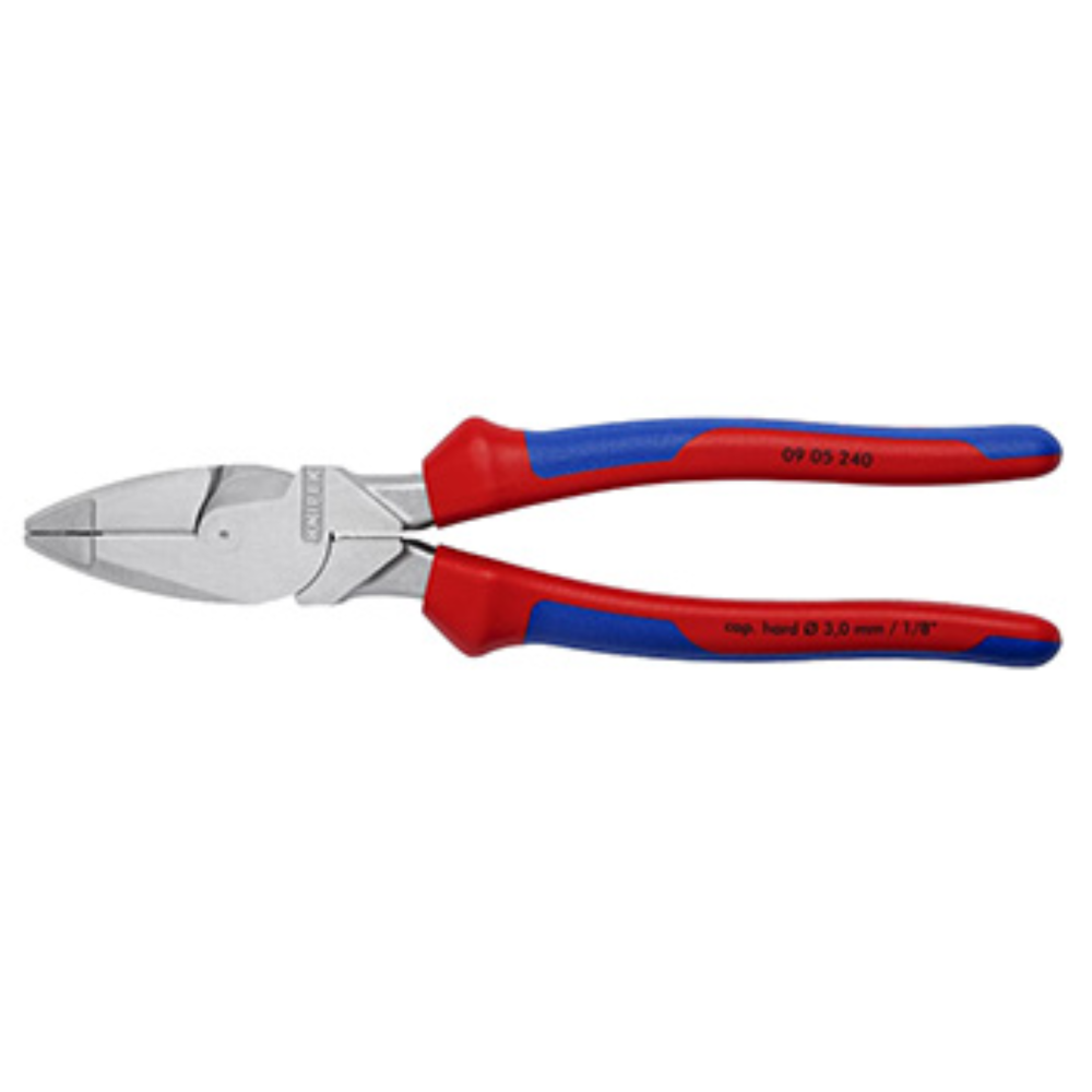 Knipex - Šiljasta kombinovana klešta za kablove Lineman240mm u blister pakovanju - 09 05 240 SB