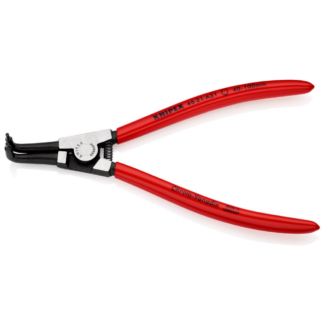 Knipex - Klešta za spoljašnje sigurnosne prstenove kriva 200 mm - 46 21 A31 SB