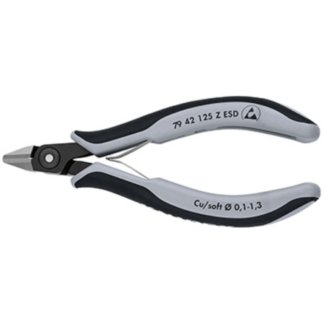 Knipex - Precizne kose sečice za elektroniku ESD 125mm - 79 42 125 Z ESD