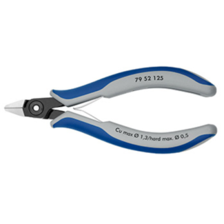 Knipex - Precizne kose sečice za elektroniku sa stezaljkom 125mm - 79 52 125