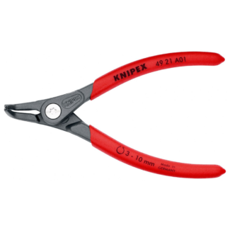 Knipex - Precizna klešta za spoljašnje sigurnosne prstenove kriva 130 mm - 49 21 A01 SB