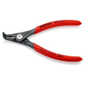 Knipex - Precizna klešta za spoljašnje sigurnosne prstenove kriva 130 mm - 49 21 A11 SB