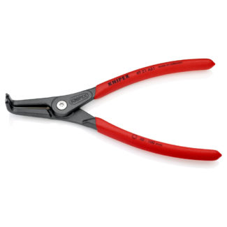 Knipex - Precizna klešta za spoljašnje sigurnosne prstenove kriva 210 mm - 49 21 A31 SB