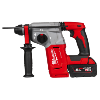 Milwaukee - Bušilica, 4-mode 26 mm SDS-Plus čekić 18 V, 5.0 Ah, u kutiji, sa 2 baterije i punjačem M18 BLH-502X - 4933478894