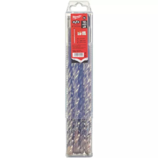 MILWAUKEE - Set od 10 burgija za beton M2, 2-rezna, SDS-Plus, 14 x 210/260 mm - 4932371711