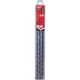 MILWAUKEE - Set burgija za beton M2, 2-rezna, SDS-Plus, 10 kom, 10 x 200/260 mm - 4932399342