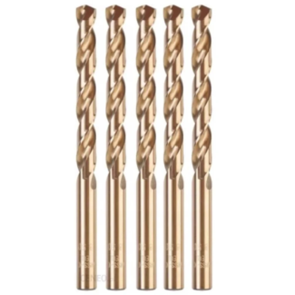 Milwaukee - Set burgija za metal, HSS-G, Cobalt, 8,5 x 75/117, 5 kom - 4932373351