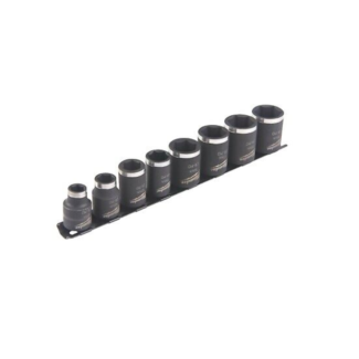 Milwaukee Set udarnih cevi - utičnica 3/8" kratkih, 8 - 19 mm, 8 kom, 4932478288