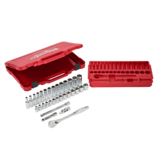 Milwaukee - Set nasadnih ključeva 3/8", Metric, 32 kom - 4932464945