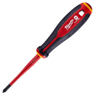 Milwaukee - Izolovani odvijač PlusMinus VDE PH/SL2 x 100 mm, Tri - Lobe - 4932478734