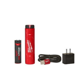 Milwaukee - Baterija i punjač, REDLITHIUM™ USB, Li-ion 4 V, 2,5 Ah, L4 NRG-201 - 4932459448