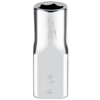 Milwaukee - Nasadni ključ, prihvat 1/4", kratka, metrička, 6 mm - 4932478314