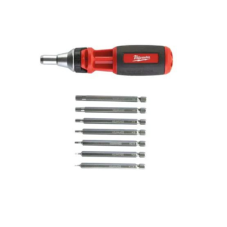 Milwaukee - Odvijač sa Hex bitovima, 9 u 1, Ratchet Multi - 4932471599