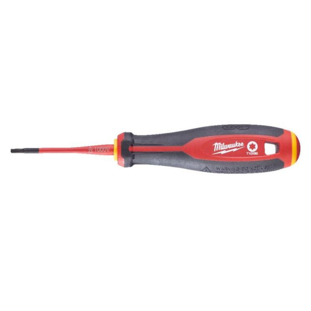 Milwaukee - Izolovani Torx odvijač VDE T15 x 75 mm, Tri - Lobe - 4932478729