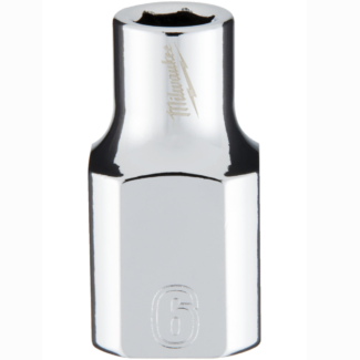 Milwaukee - Nasadni ključ 3/8", kratka, metrička, 6 mm - 4932478336
