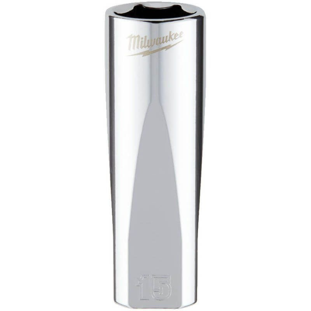 Milwaukee - Nasadni ključ 3/8", duga, metrička, 15 mm - 4932478359