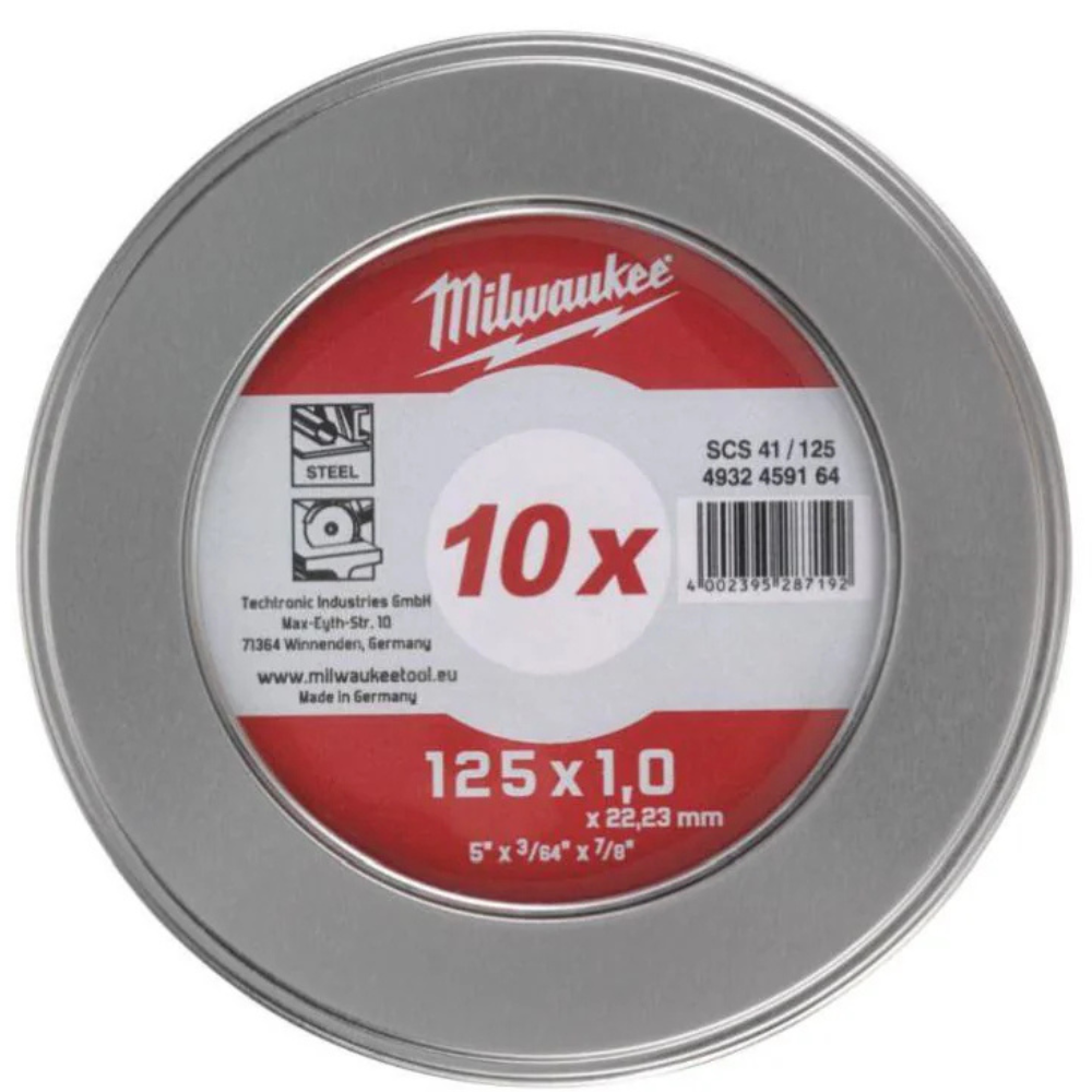Milwaukee - Metalno sečivo PRO+, 125 x 1 mm - 4932459164