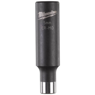 Milwaukee - Udarna cev - utičnica, prihvat 1/4, duga, 6 - tačaka, 5 mm, Shockwave - 4932472285