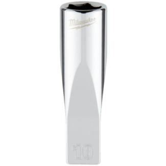 Milwaukee - Nasadni ključ, prihvat 1/4", duga, metrička, 10 mm - 4932478330