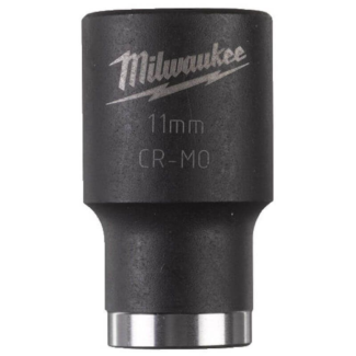 Milwaukee - Udarna cev - utičnica, prihvat 3/8, kratka, 6 - tačaka, 11 mm, Shockwave - 4932478010