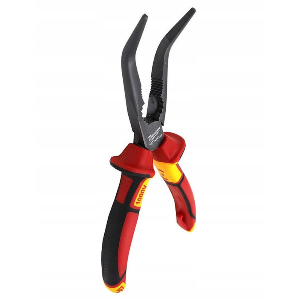 Milwaukee - Klešta sa okruglim nosom, dugačka, 45° savijena VDE, 205 mm - 4932464565