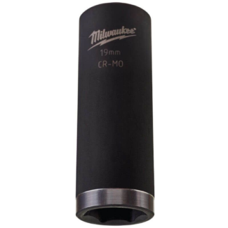 Milwaukee - Udarna cev - utičnica, prihvat 3/8, duga, šestougao, 19 mm, Shockwave - 4932478031