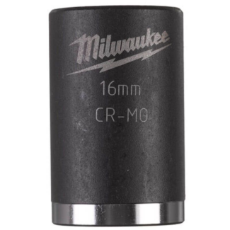 Milwaukee - Udarna cev - utičnica, prihvat 1/2, kratka, 6 - tačaka, 16 mm, Shockwave - 4932478041