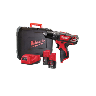 Milwaukee - Subkompaktna udarna bušilica sa baterijom i punjačem u kutiji, 12V, M12 BPD-202X - 4933446045