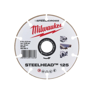 Milwaukee - Dijamantski disk za sečenje, 125 x 22,23 mm -Premium STEELHEAD - 4932492015