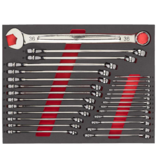 Milwaukee - Set kombinovanih ključeva, 6 - 36 mm, Maxbite, 27 kom. - 4932493247