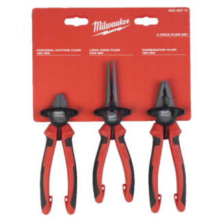Milwaukee - Set klešta - motorcangle, sečice i špic klešta, 3 kom. - 4932492773