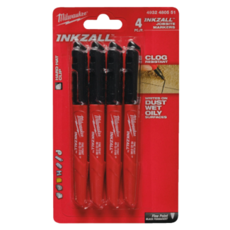 Milwaukee - Standardni markeri, crni, 4 kom, Inkzall - 4932480551