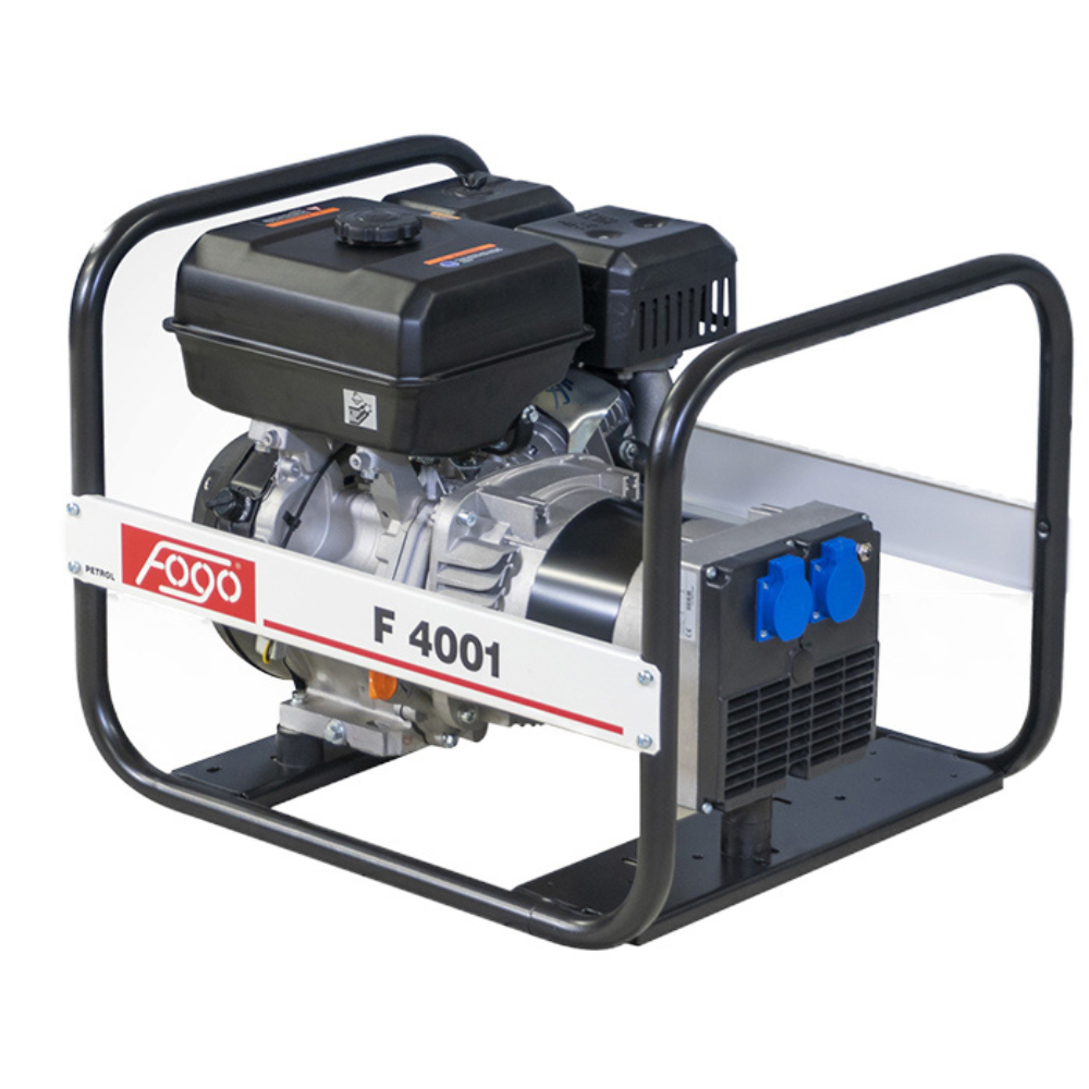 Fogo - Benzinski agregat 4 kW, 230 V, rato motor - F4001