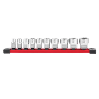Milwaukee - Set kratkih nasadnih ključeva 3/8", 6 tačaka, 5/16" - 7/8", 10 kom - 4932492508