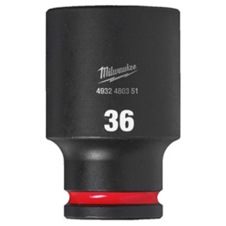 Milwaukee - Udarni nasadni ključ 1/2", 6 tačaka, duga, metrička, 36 mm - 4932480351