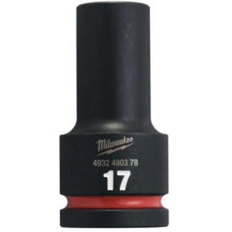 Milwaukee - Udarni nasadni ključ 3/4", 6 tačaka, duga, metrička, 17 mm - 4932480378